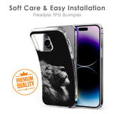 Lion Looking to Sky Soft Cover for iPhone XS