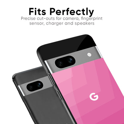 Pink Ribbon Caddy Glass Case for Google Pixel 8 Pro