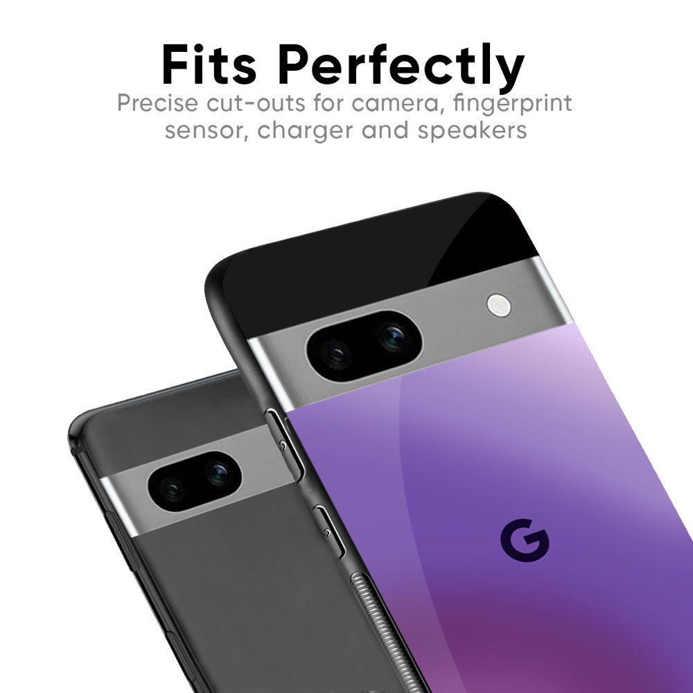 Ultraviolet Gradient Glass Case for Google Pixel 8 Pro