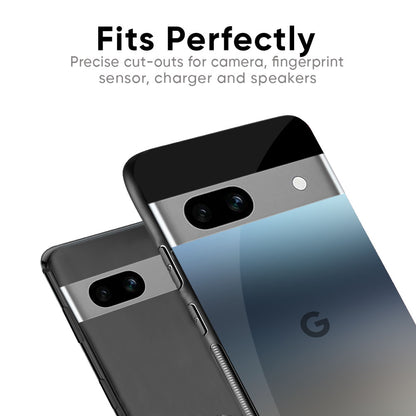Tricolor Ombre Glass Case for Google Pixel 7A