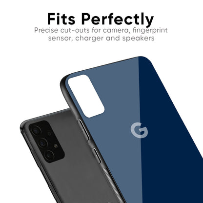 Royal Navy Glass Case for Google Pixel 6a