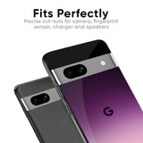 Purple Gradient Glass case for Google Pixel 8