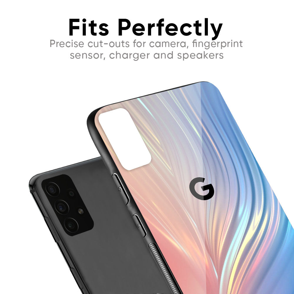 Mystic Aurora Glass Case for Google Pixel 6a