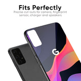 Colorful Fluid Glass Case for Google Pixel 6a