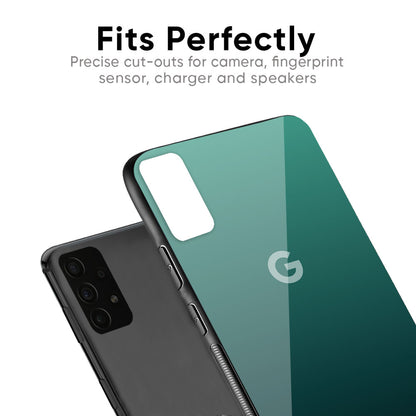 Palm Green Glass Case For Google Pixel 6a