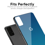 Celestial Blue Glass Case For Google Pixel 6a