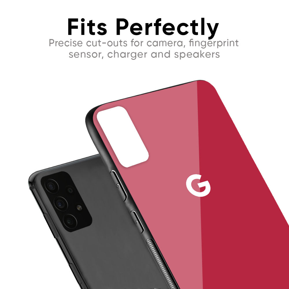Solo Maroon Glass case for Google Pixel 6a