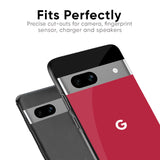 Solo Maroon Glass case for Google Pixel 8