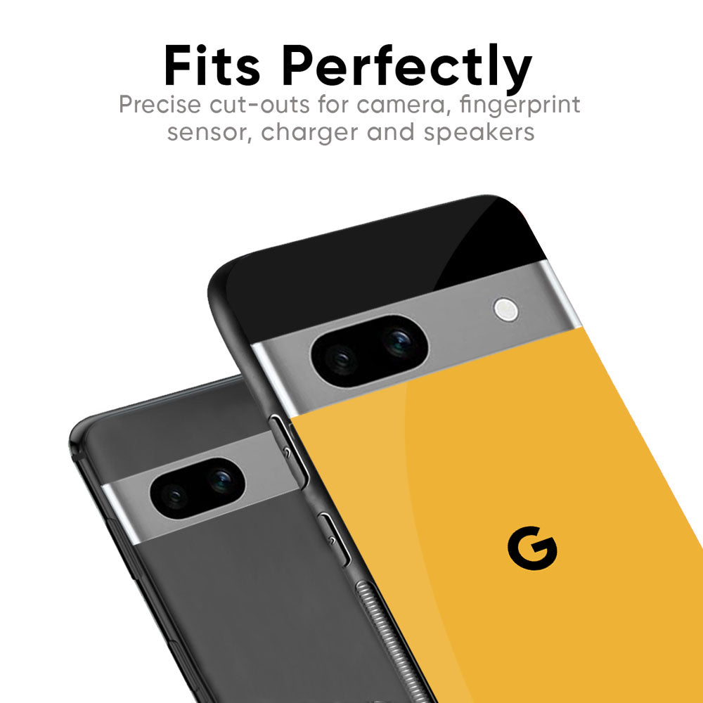 Fluorescent Yellow Glass case for Google Pixel 8 Pro