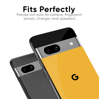 Fluorescent Yellow Glass case for Google Pixel 8 Pro