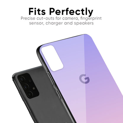 Lavender Gradient Glass Case for Google Pixel 7A
