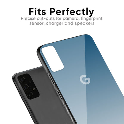 Deep Sea Space Glass Case for Google Pixel 7A