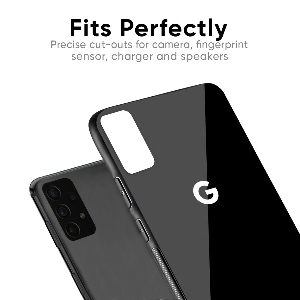 Jet Black Glass Case for Google Pixel 6a