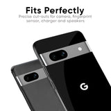 Jet Black Glass Case for Google Pixel 8
