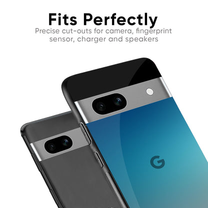 Sea Theme Gradient Glass Case for Google Pixel 8 Pro