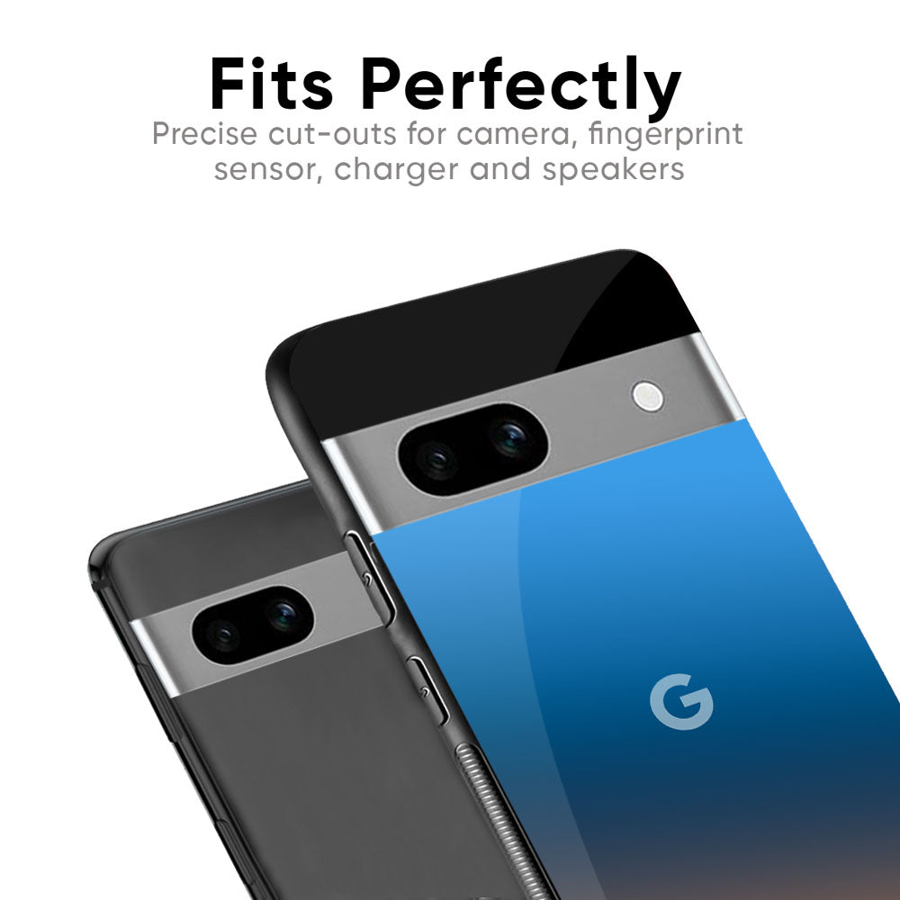 Sunset Of Ocean Glass Case for Google Pixel 8