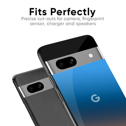 Sunset Of Ocean Glass Case for Google Pixel 8