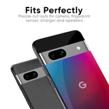 Magical Color Shade Glass Case for Google Pixel 6a