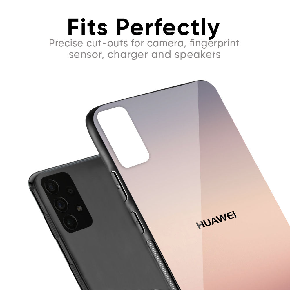 Golden Mauve Glass Case for Huawei P30 Pro