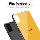 Fluorescent Yellow Glass case for Huawei P30 Pro