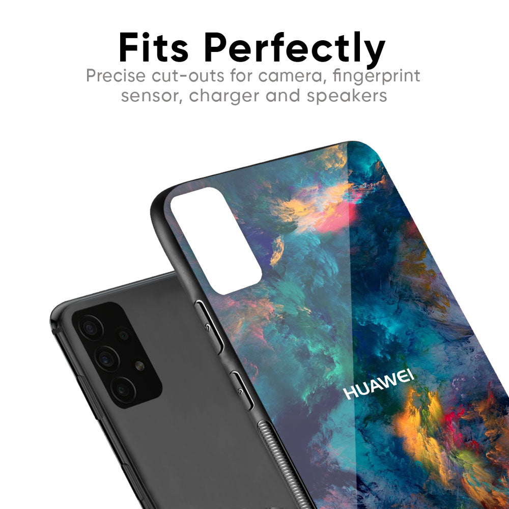 Colored Storm Glass Case for Huawei P30 Pro
