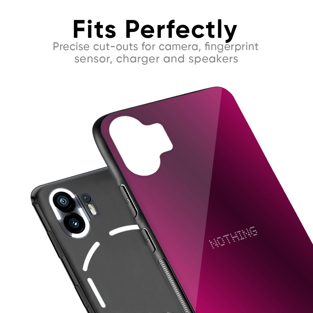 Pink Burst Glass Case for Nothing Phone 1