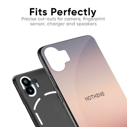 Golden Mauve Glass Case for Nothing Phone 2