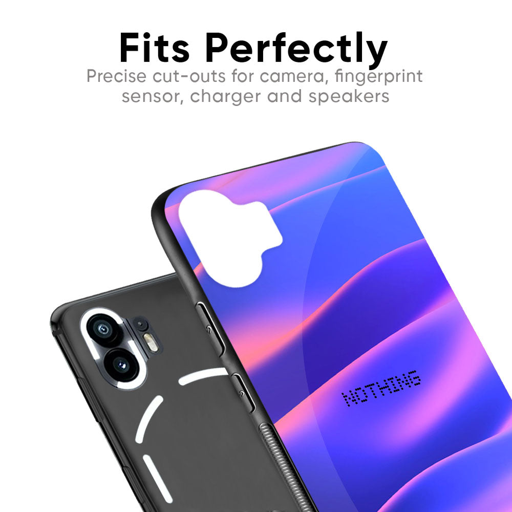 Colorful Dunes Glass Case for Nothing Phone 2
