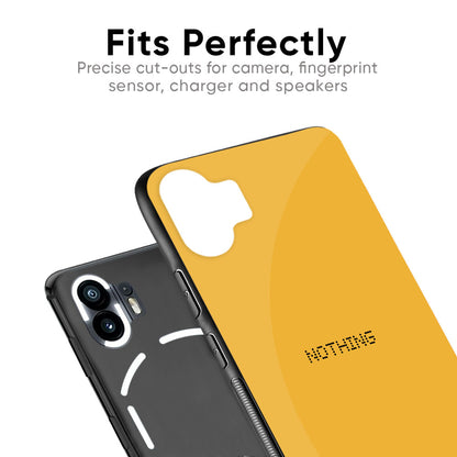 Fluorescent Yellow Glass case for Nothing Phone 2