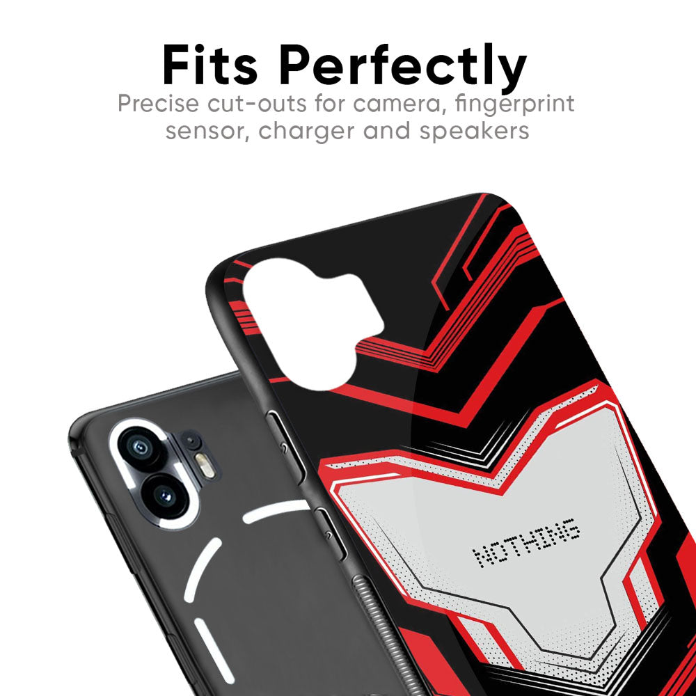 Quantum Suit Glass Case For Nothing Phone 2