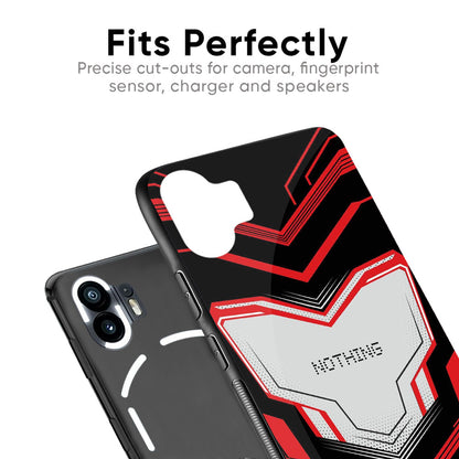 Quantum Suit Glass Case For Nothing Phone 2