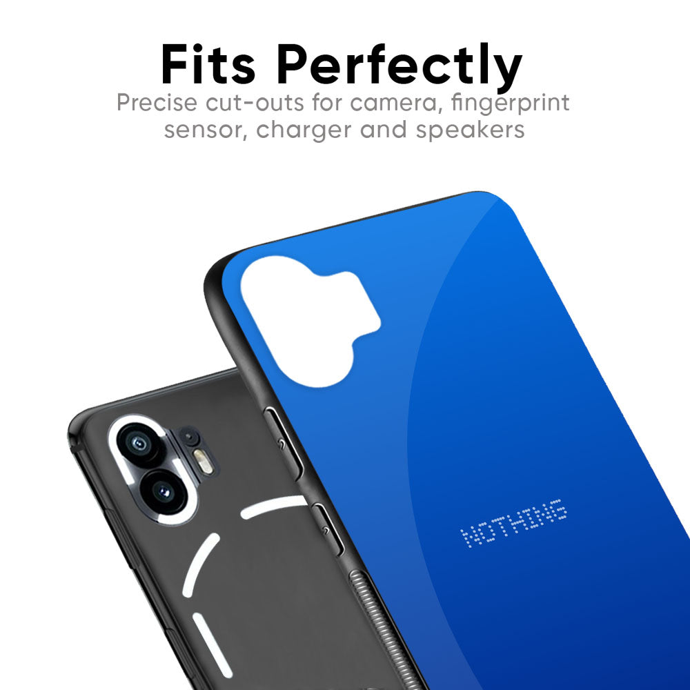 Egyptian Blue Glass Case for Nothing Phone 2