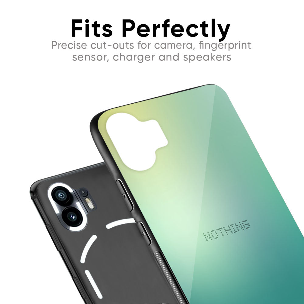 Dusty Green Glass Case for Nothing Phone 1
