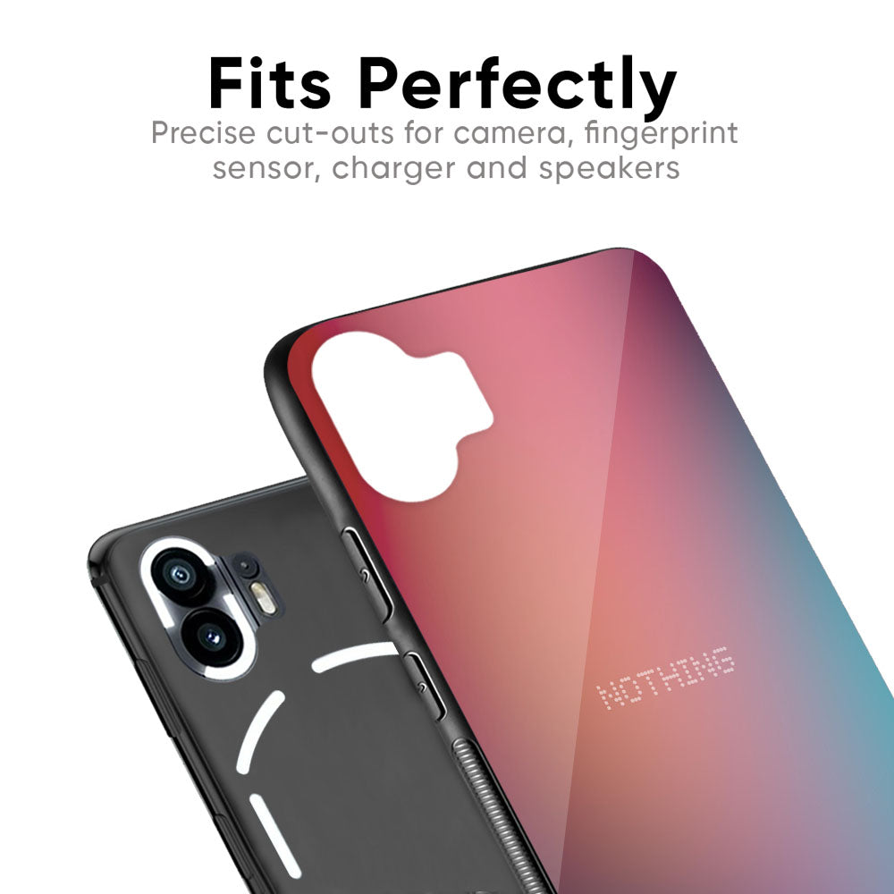 Dusty Multi Gradient Glass Case for Nothing Phone 1