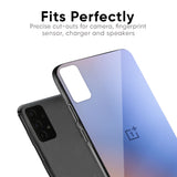 Blue Aura Glass Case for OnePlus 8
