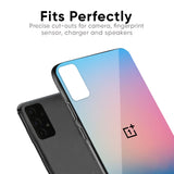 Blue & Pink Ombre Glass case for OnePlus 7T Pro
