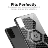 Hexagon Style Glass Case For OnePlus 8 Pro
