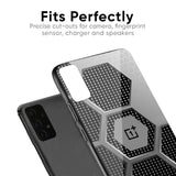 Hexagon Style Glass Case For OnePlus 8