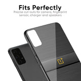 Grey Metallic Glass Case For OnePlus 6T