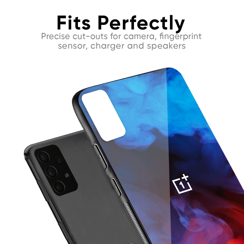 Dim Smoke Glass Case for OnePlus 7