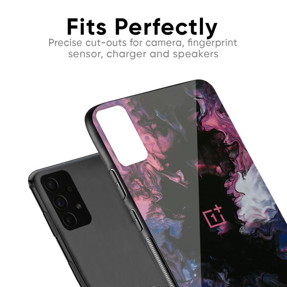 Smudge Brush Glass case for OnePlus 9RT