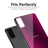 Pink Burst Glass Case for Oppo F11 Pro