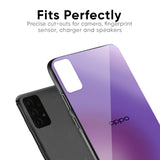 Ultraviolet Gradient Glass Case for Oppo Find X2