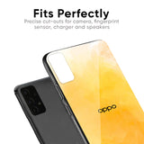 Rustic Orange Glass Case for Oppo F11 Pro