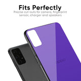 Amethyst Purple Glass Case for Oppo F11 Pro
