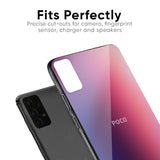 Multi Shaded Gradient Glass Case for Poco M2 Pro