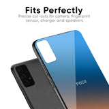 Sunset Of Ocean Glass Case for Poco M2 Pro