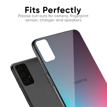 Rainbow Laser Glass Case for Realme 3 Pro