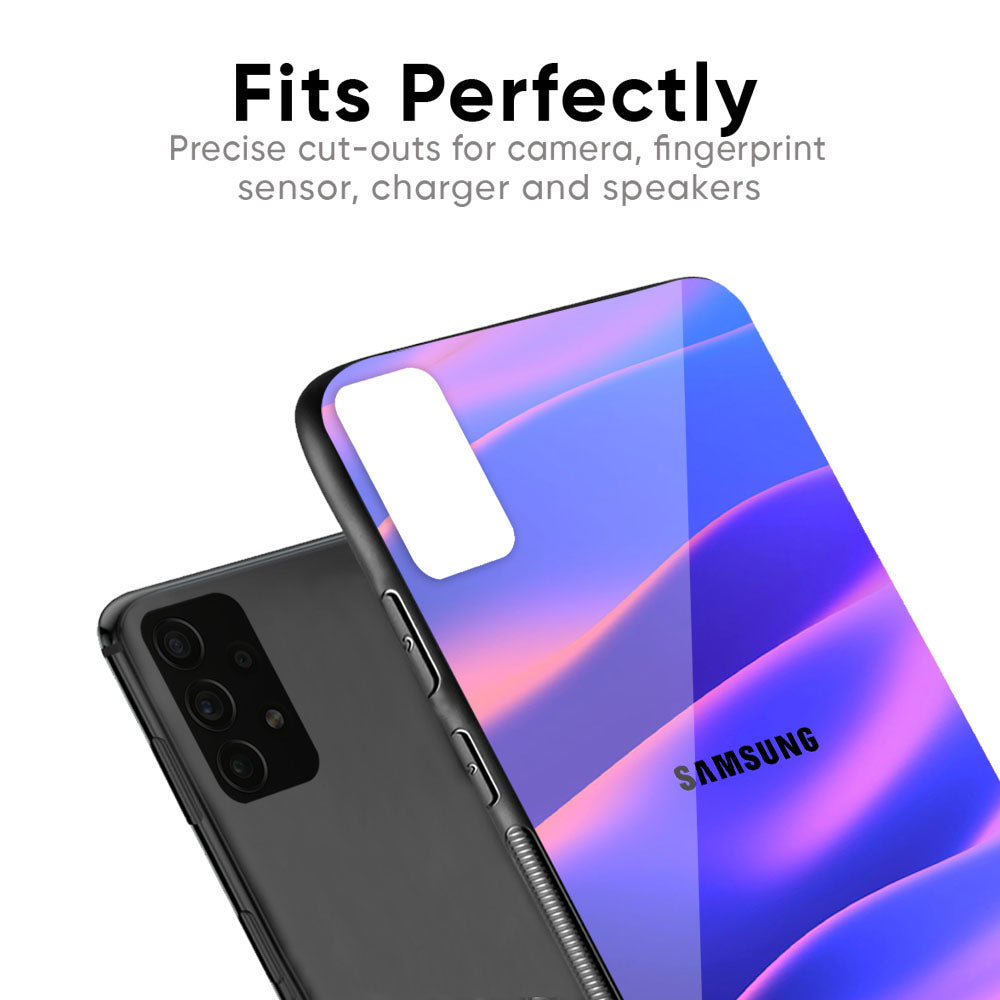 Colorful Dunes Glass Case for Samsung Galaxy F41