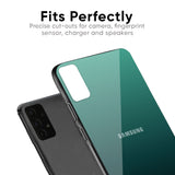 Palm Green Glass Case For Samsung Galaxy A31